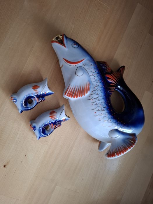 Rybki do wódki kieliszki PRL bdb stan