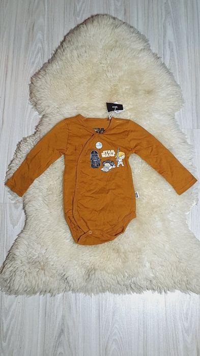 Body dla chlopca na 86 cm Brązowe Star Wars