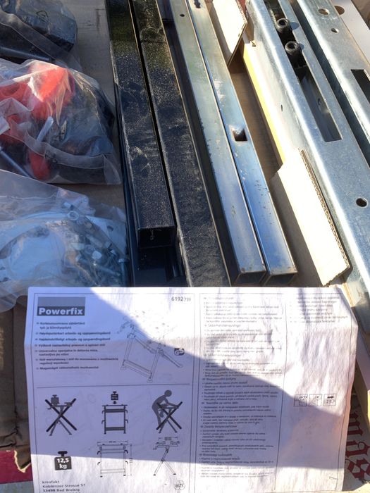 Portable folding workbench Powerfix64284997097346121