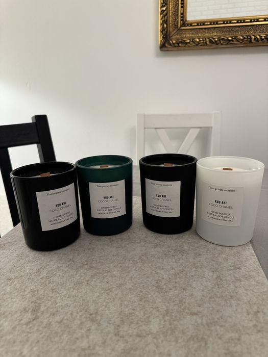 Świeczki sojowe 200g i 120g