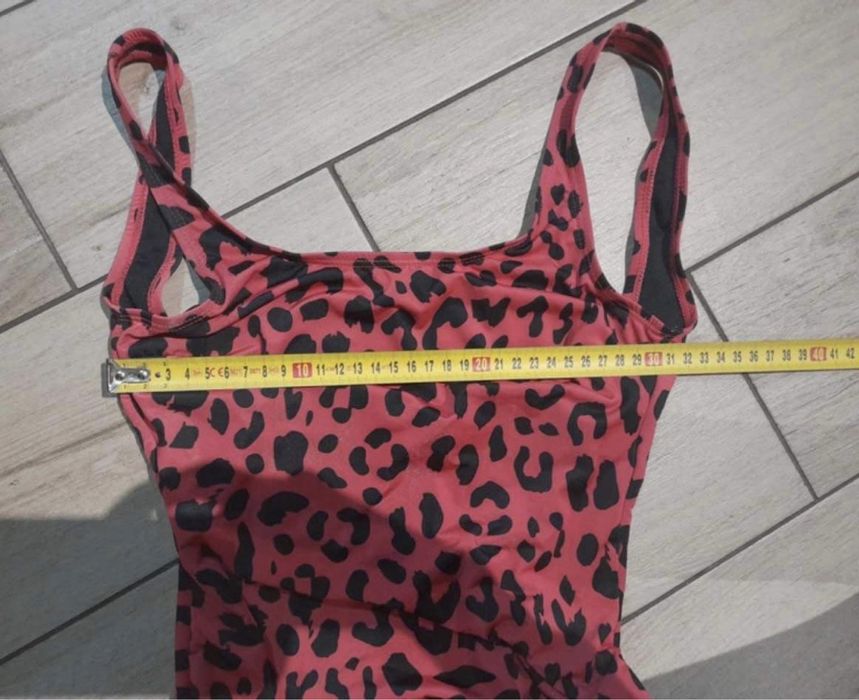 Strój kąpielowy jednoczęściowy panterka