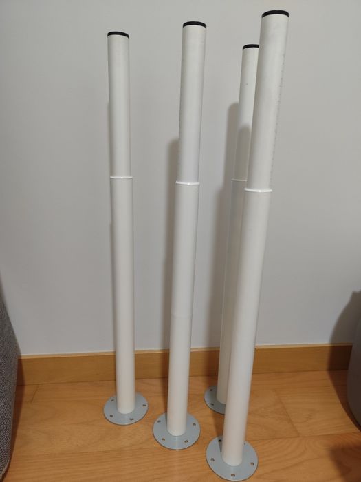 IKEA OLOV Branco - 4 Pernas reguláveis