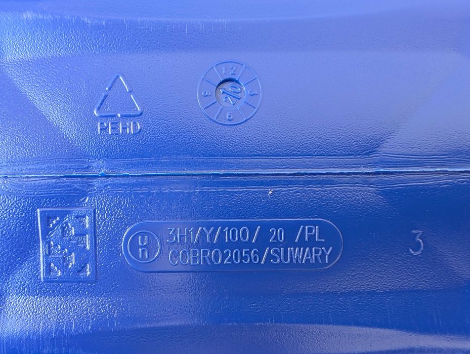 Kanister bańka 5L z trójkątem