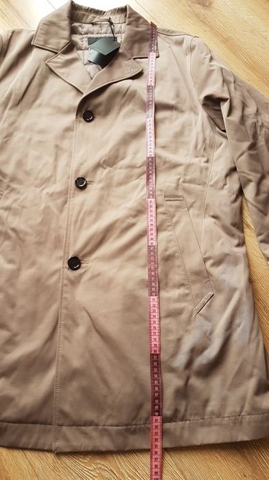 Płaszcz męski przeciwdeszczowy Hugo Boss Dais14 Slim Fit