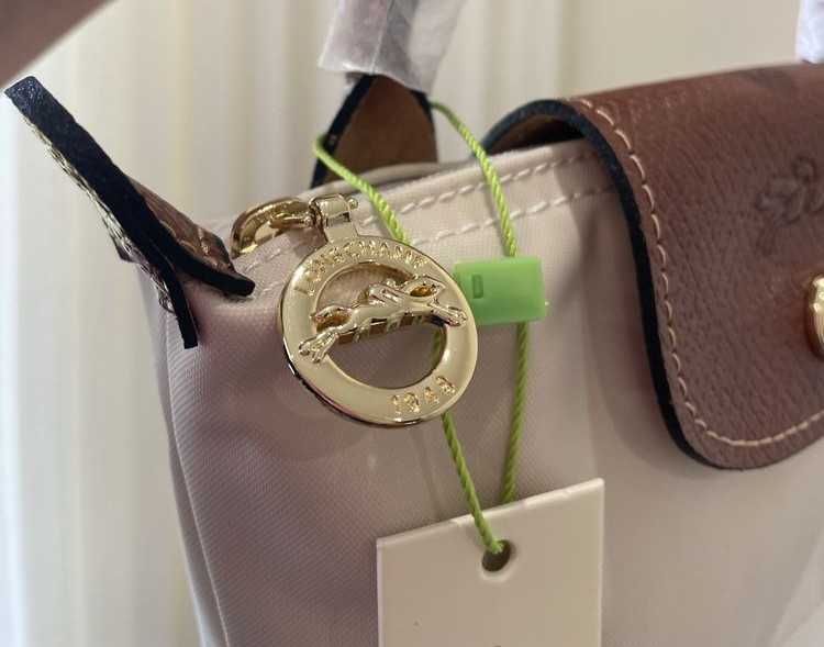 Mini Mala longchamp - beje