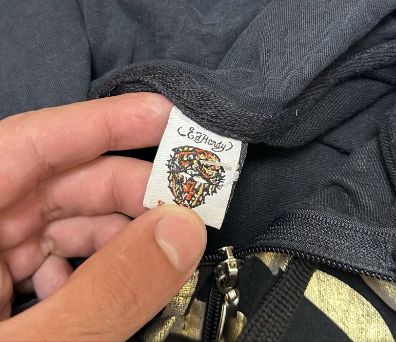 Женское зип худи ed hardy y2k