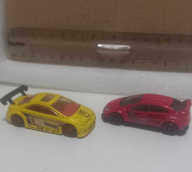 Conjunto 2 hondas hot wheels