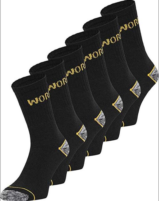 12par Skarpety robocze WORK skarpetki do pracy MOCNE BHP POLSKIE 43-46