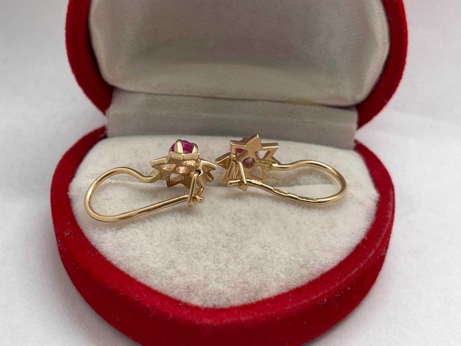 Złote Kolczyki pr.585 1,8g