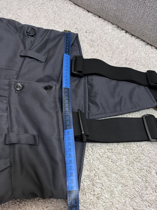 Утеплені штани з підтяжками