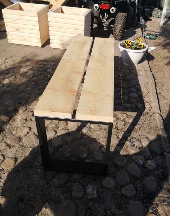 Ławka ogrodowa loft