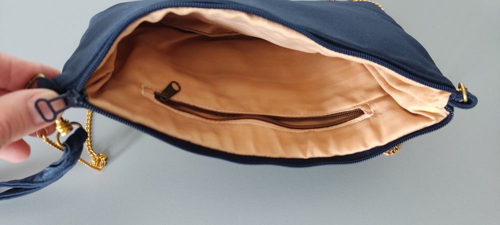 Сумочка клатч, тканина, хендмейд