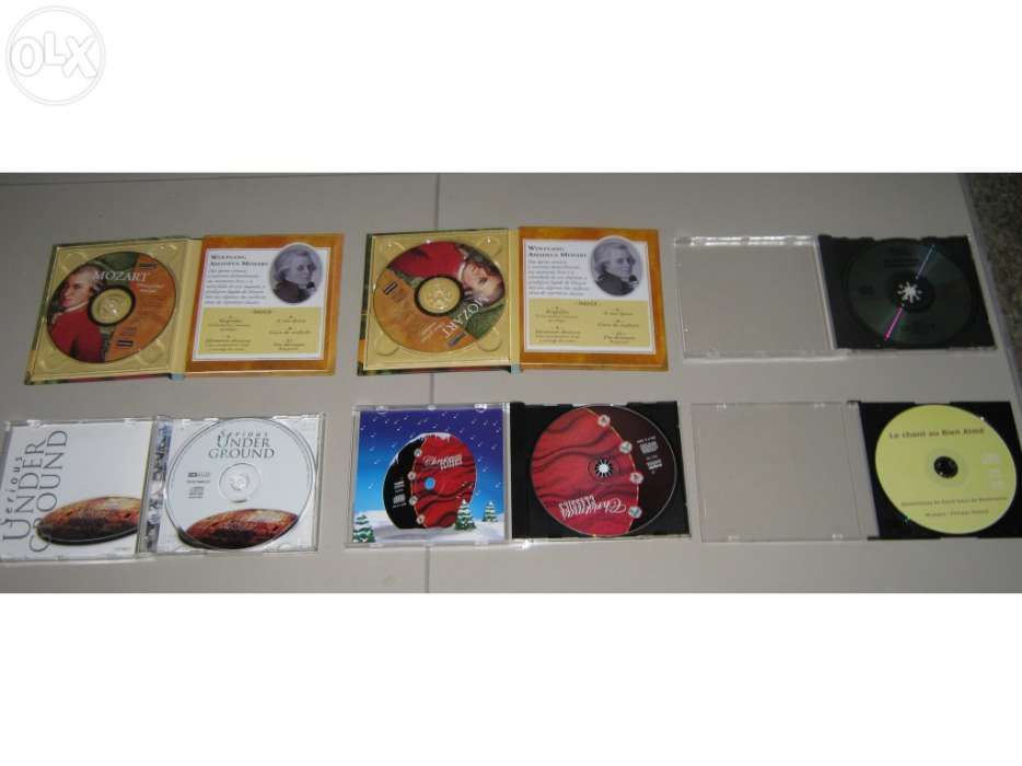Lote de varios CD’s de musica nacional e estrangeira – Todos originais