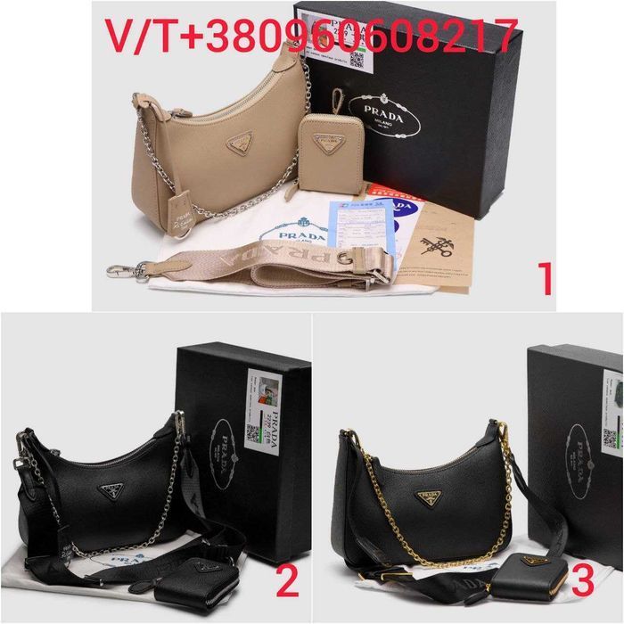 Жіноча Сумка Prada Re-Edition 2005 Saffiano Leather Bag