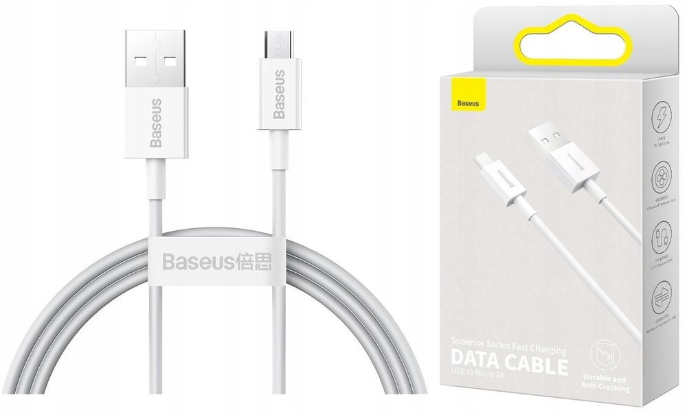 Baseus Szybki Kabel Przewód Micro Usb Qc 1M 2A