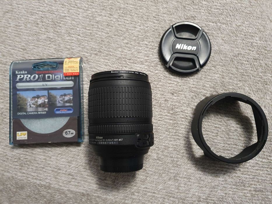 Nikon D7100 + об'єктиви 17-55, 35 (новий), 18-105 (kit) з UV фільтрами