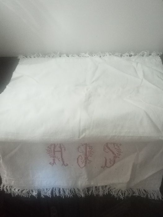 Toalha de linho antiga