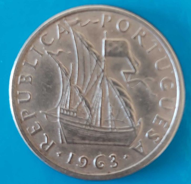 5$00 de 1963 Republica Portuguesa