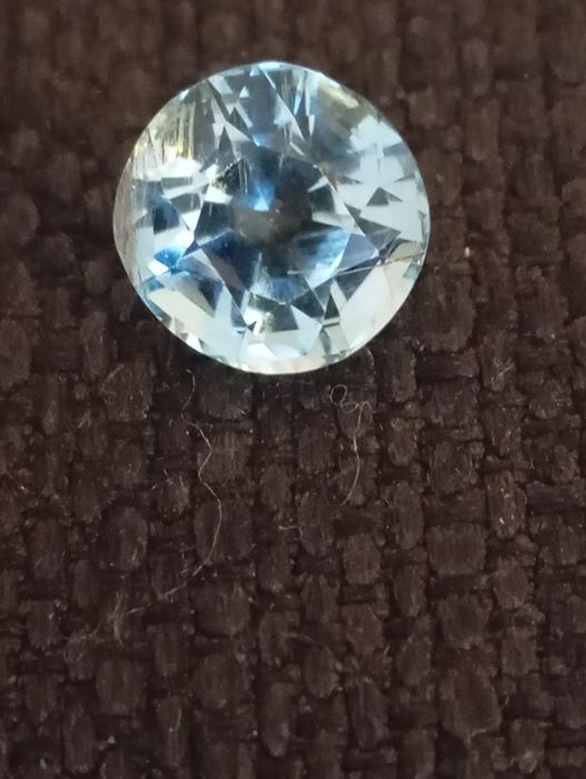 Topázio Azul Natural 6,55ct - Lapidação Fantasia (Brilho de Luxo)