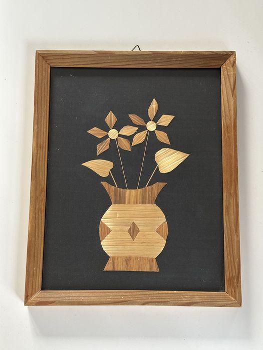 Obraz - Słomoryt - 70/80 lata - Unikat