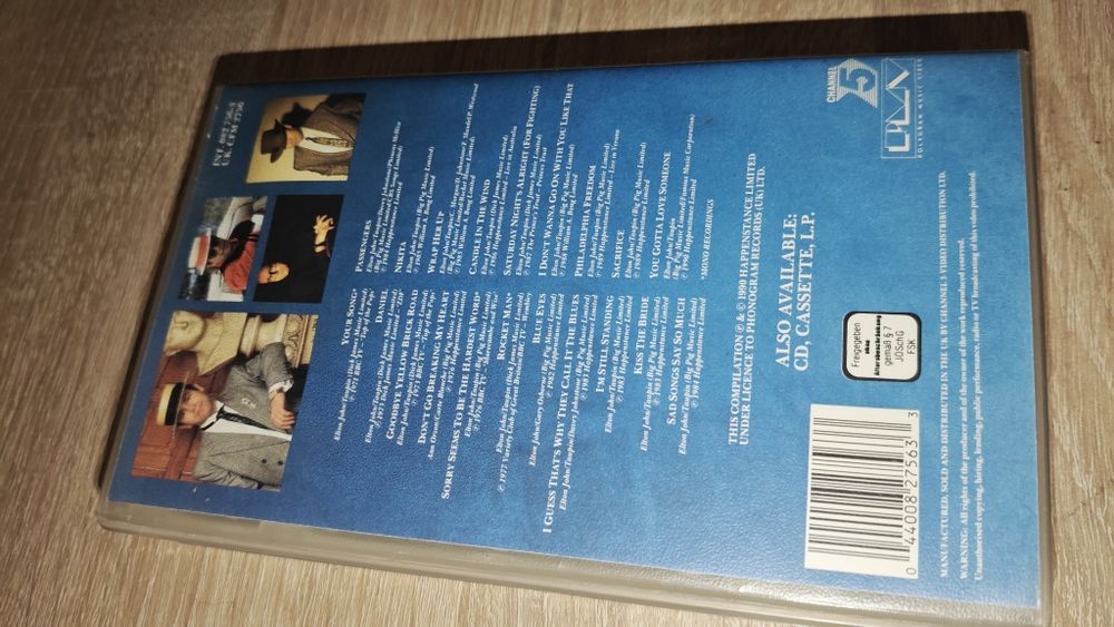 The very best of Elton John vhs nowa