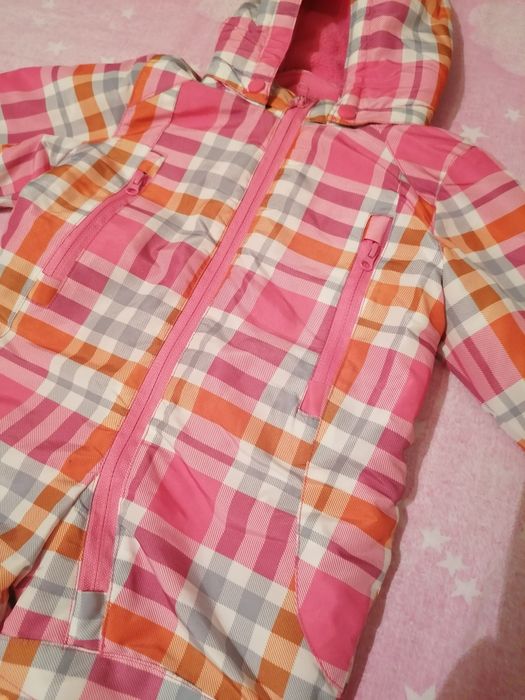 Ciepły kombinezon 62-68 dla dziewczynki