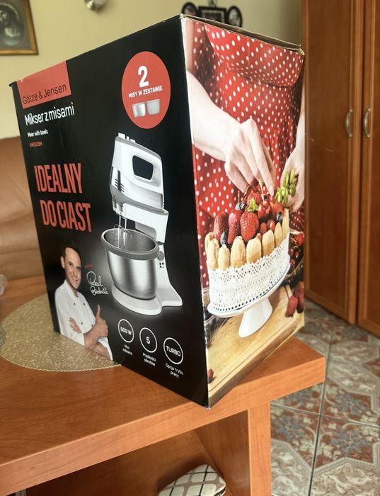 Nowy robot kuchenny mikser z misami