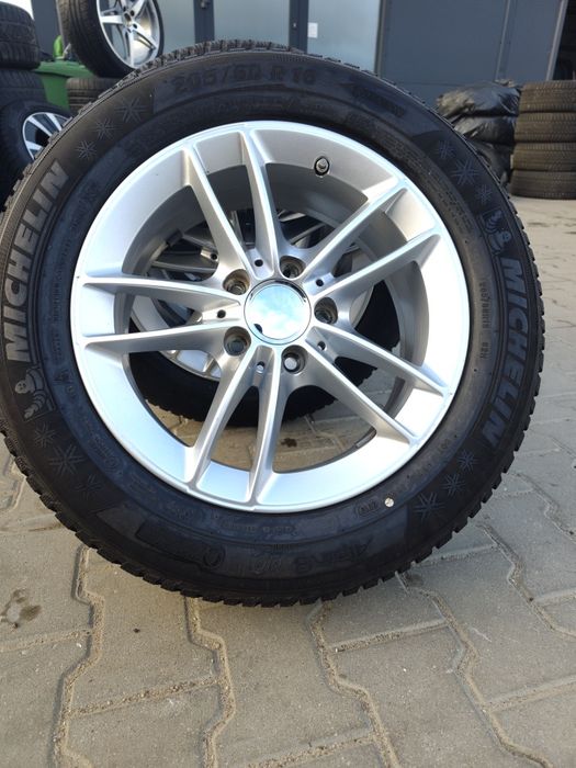 Koła alufelgi 16 cali zimowe 5x112 audi, seat skoda nr K Z 61