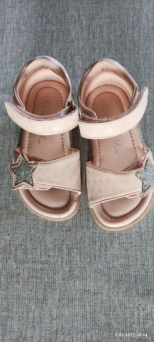 Nelli blu 21, 14 cm sandałki różowe