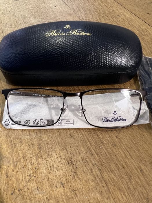 Armação Óculos Graduados Brooks Brothers – Armação Metálica - NOVO