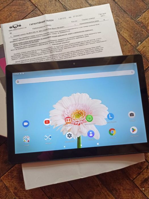 Планшет Lenovo tab m10 hd