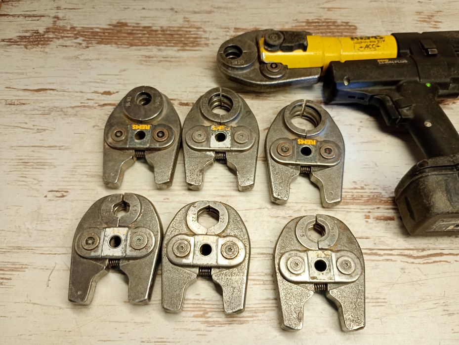 Zaciskarka REMS Mini Zaciski TH16 TH20 TH26 TH 32 V15 V22 M15