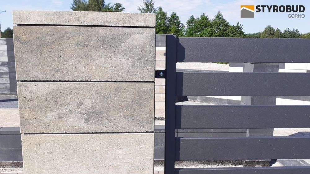 Pustaki ogrodzeniowe Styrobud FINI™ - Końcówka serii!!