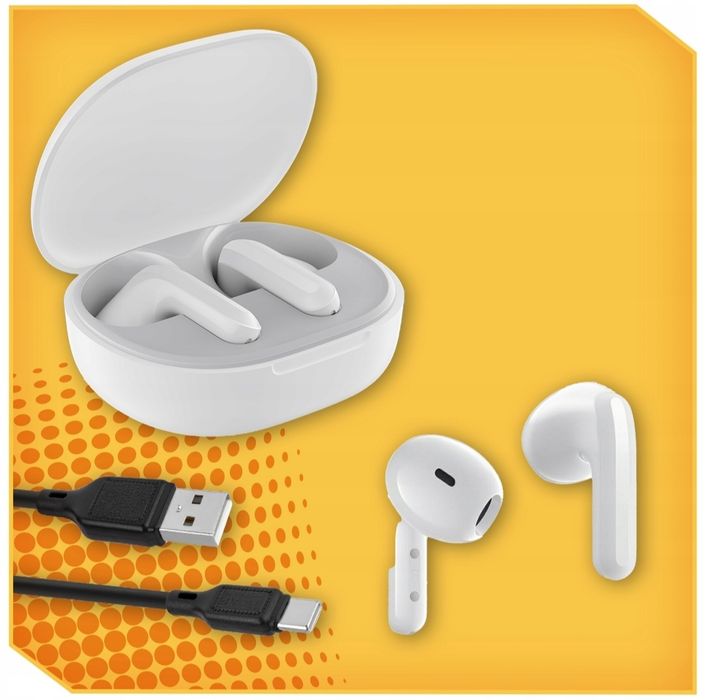 Słuchawki bezprzewodowe XIAOMI REDMI BUDS 4 LTE lekkie wodoodporne PRO