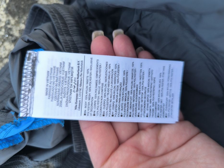 Штани Nike спортивні оригінал M, легкі вітрозахисні (windbreaker)