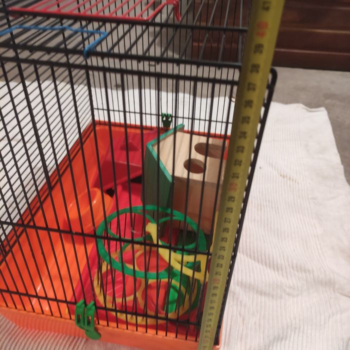 Klatka dla chomika, gryzonia NOWA z wyposażeniem + gratis