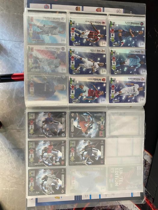 Karty piłkarskie 2012/2013 oraz euro 2012