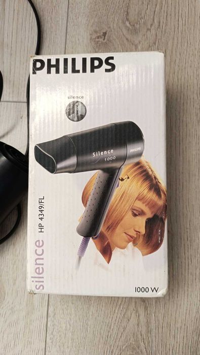 Фен Филипс PHILIPS, рабочий + насадка