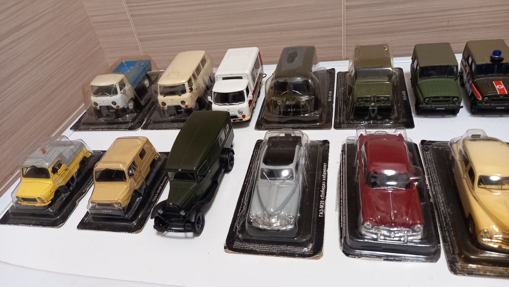 Автолегенды СССР Масштаб 1 43