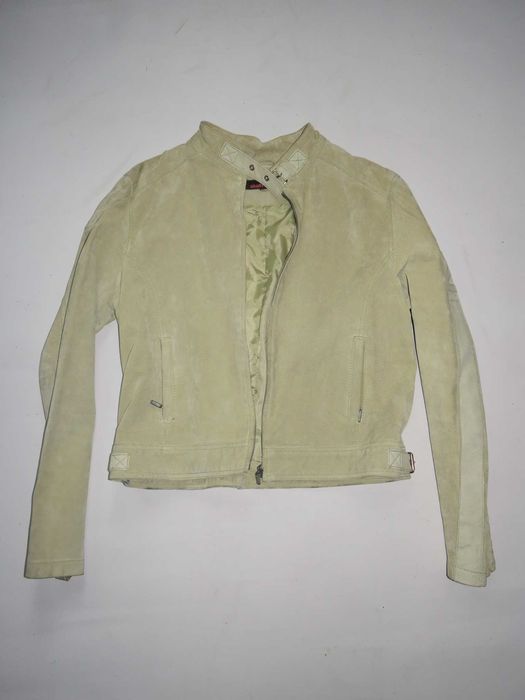 Skotts kurtka ramoneska skórzana zamszowa vintage S/M