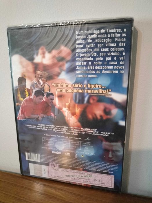Filme DVD: Delicada Atracção - Beautiful Thing (Selado)