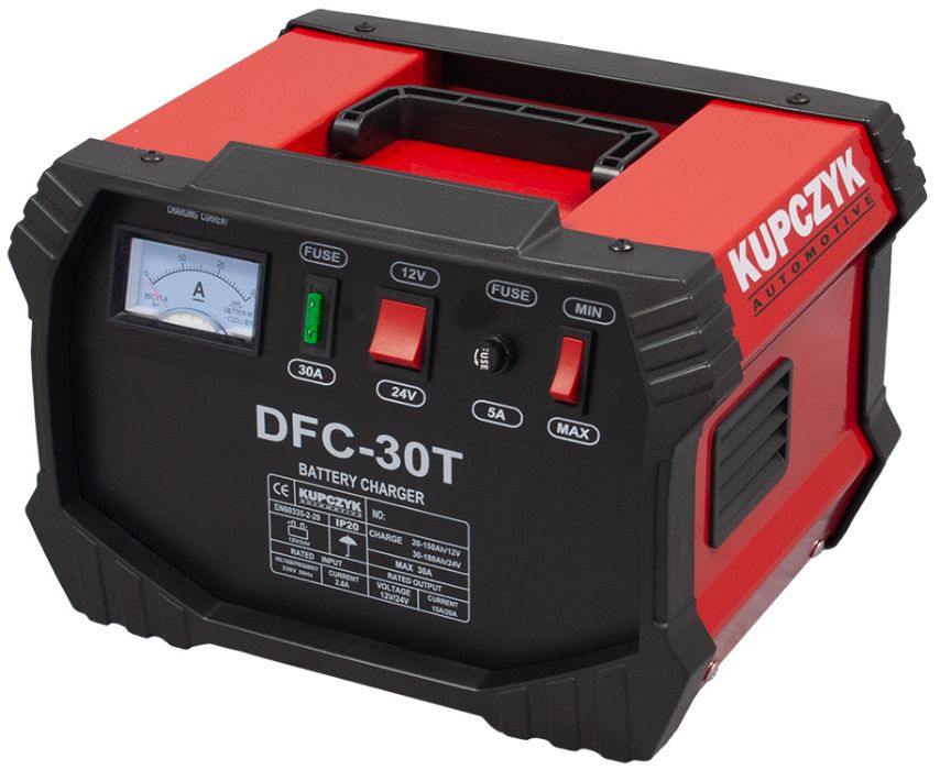 Prostownik do Ładowania 12v / 24v DFC-30T Kupczyk