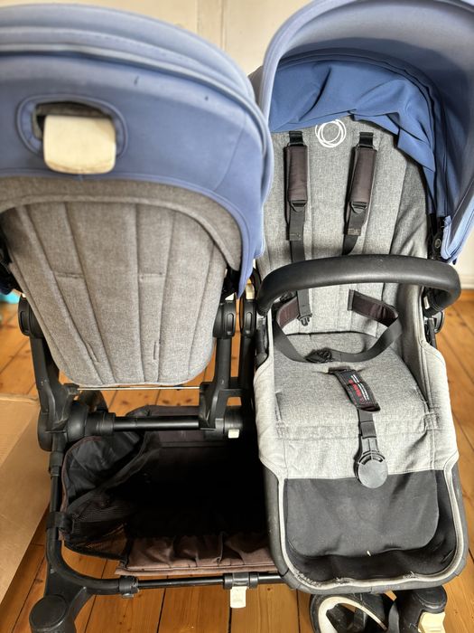 Wózek dziecięcy podwójny bliźniaczy / rok po roku Bugaboo Donkey duo 2