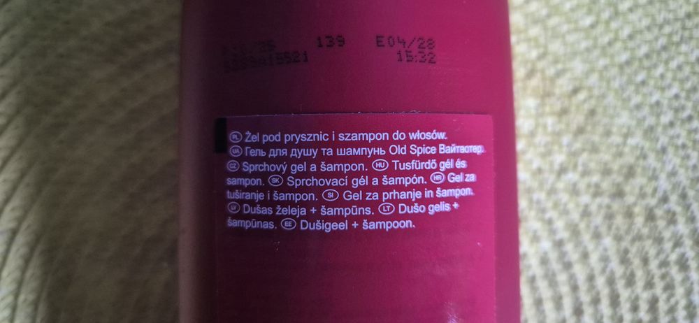 Żel pod prysznic Old Spice