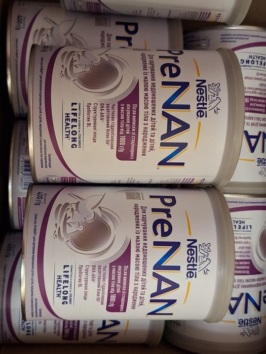 NAN pre 400g молочная смесь НАН ПРЕ!