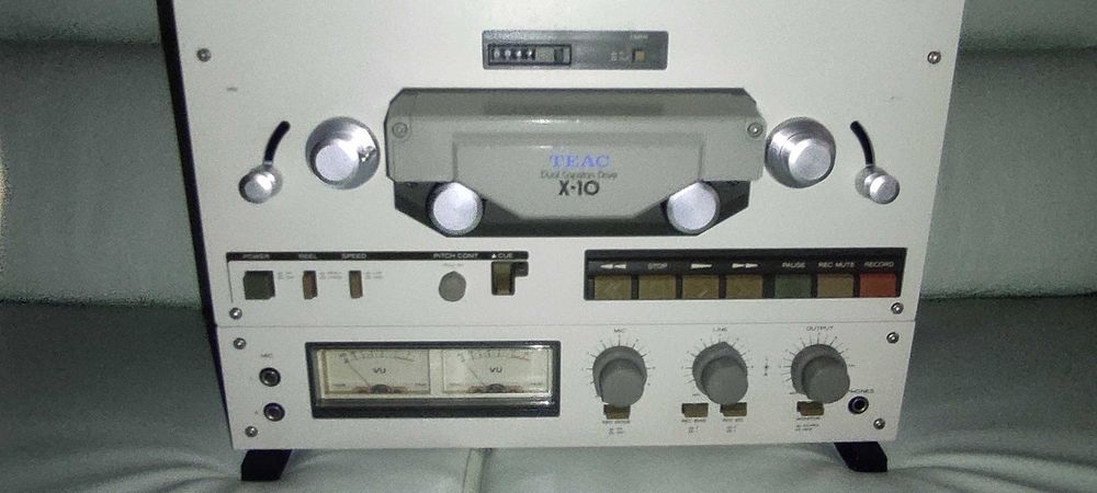 TEAC X10 Leitor/Gravador de Bobines