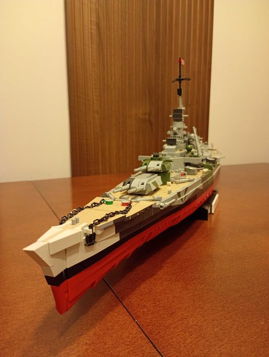 Okręt Cobi Tripitz , klocki .