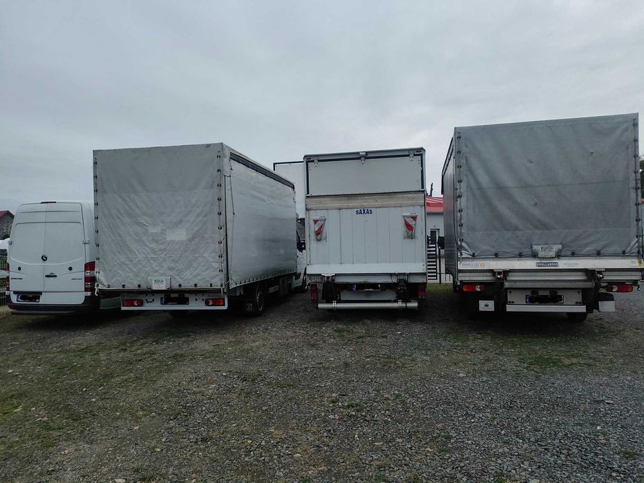 Wynajem Długoterminowy Bus Plandeka Dostawczy Winda Kontener