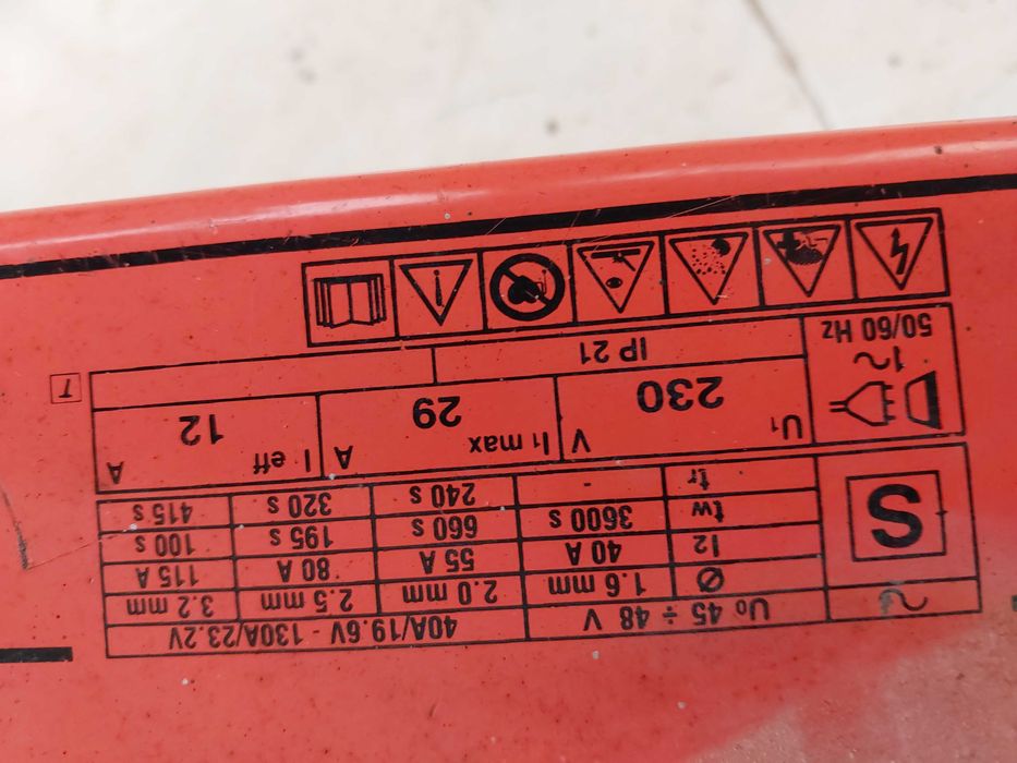 Vendo aparelho soldar monofasico Telwin