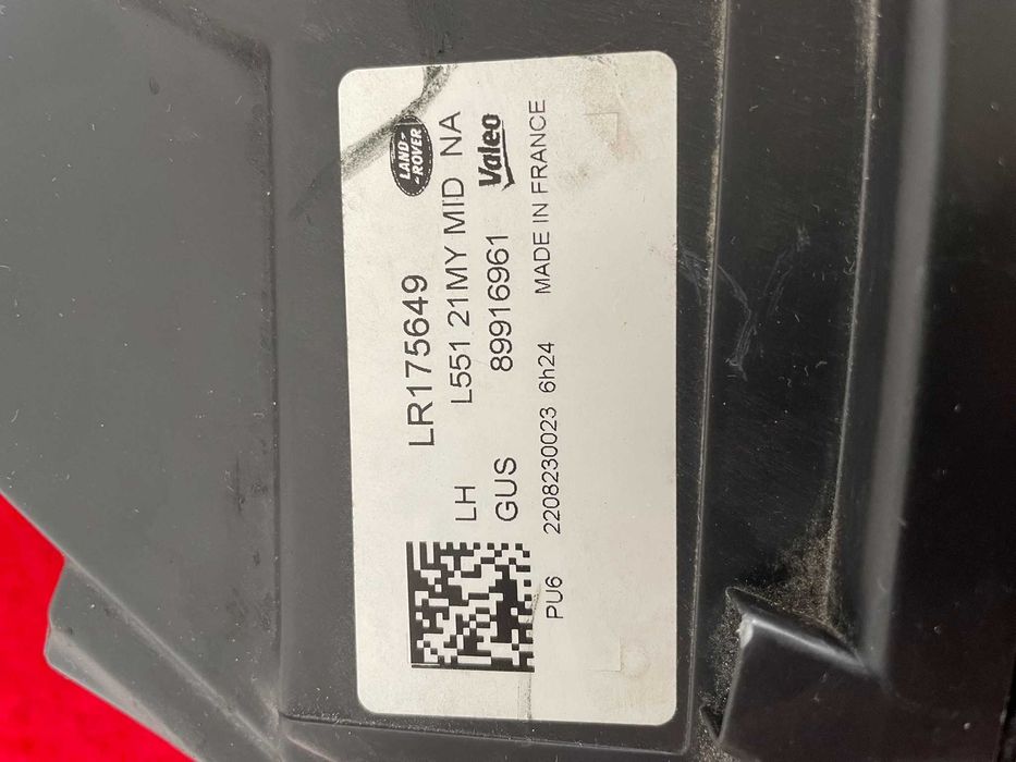 Reflektor przedni Range Rover Evoque LP LR175649